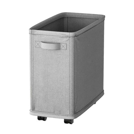 Slank Vasketøjskurv med Hjul Stor Kapacitet Stærk Bæreevne Foldbart Design Vasketøjskurv Beskidt Tøj Kurv