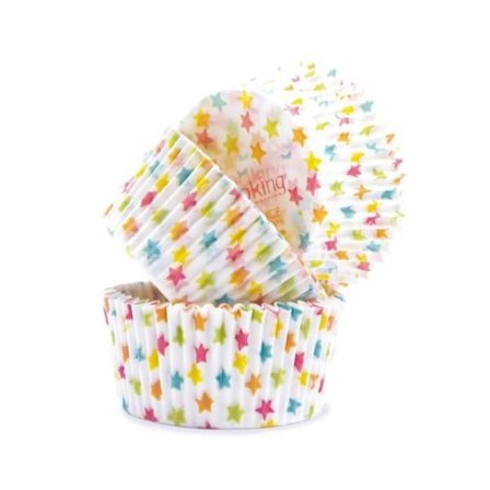 Caissettes pour cupcakes Etoiles