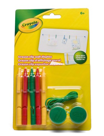 Crayola Clip Wall Display Patterned CRAYOLA