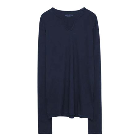 Zadig & Voltaire Long Sleeve Tops Blå, Herre