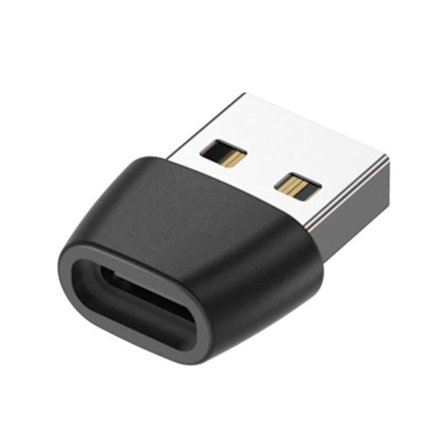 Metal Type C hun til USB2.0 han-adaptere 480 Mbps datakonvertere opladeradapter