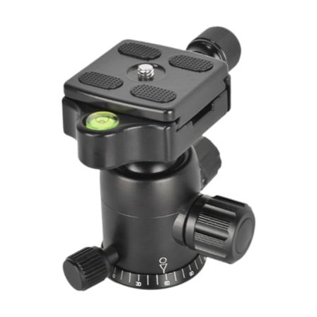 Universelt Stativ Kuglehoved Hurtigudløserplade til SLR DSLR Kamera Alsidig