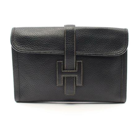 Hermès Vintage Pre-Owned Hermes Clutch Tas , Zwart , unisex , Maat: ONE Size Vintage Tassen