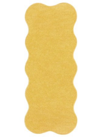 Olga Indoor/Outdoor Rug Washable 80X200 Small Yellow Abstract