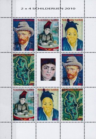 Hollandske Antiller 2010 - NVPH V2012-2015 - Miniark - Postfrisk