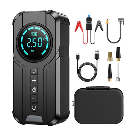Trådløs billuftkompressor Luftpumper Elektriske dekkoppblåserpumper for motorsykkel