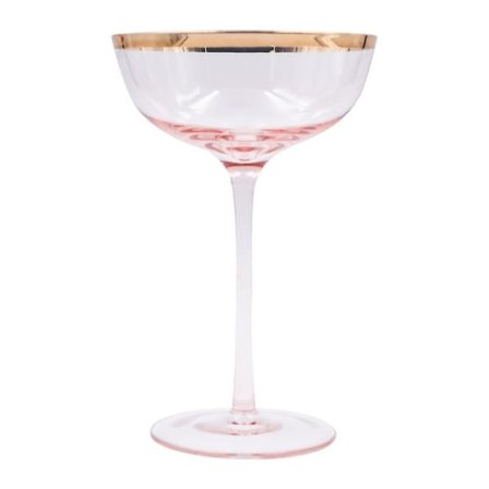 Europa håndmalet guld krystal vinglas rosa bæger glas champagne kop mælkeglas bryllup