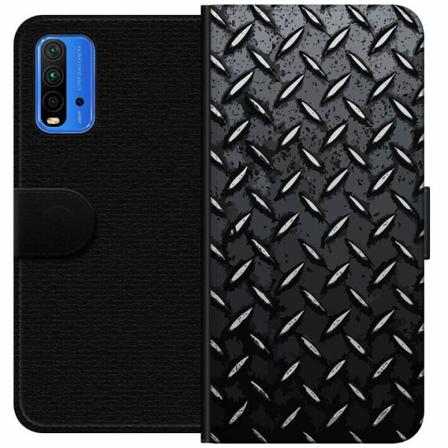 Xiaomi Redmi Note 9 4g Plånboksfodral Metalliskt Mönster