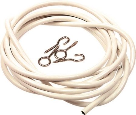 Habo 816 Gardinspiral 5 m, Beslag