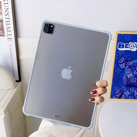 Fodral för iPad 10.9" 10/ 11A16 Himmelsblå Enkelt Skal Frostat Vikbart Ställ