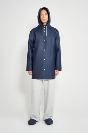 Stockholm Raincoat Navy