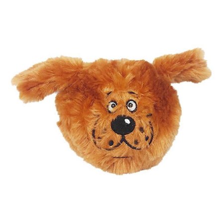 Brunhåret Hund Elektrisk Hoppebold Plyslegetøj til Hunde