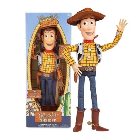 Disney Toy Story Woody Jesse bevægelig dukke denim model 40cm