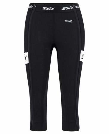 Swix RaceX warm bodyw 3/4 pant W Black