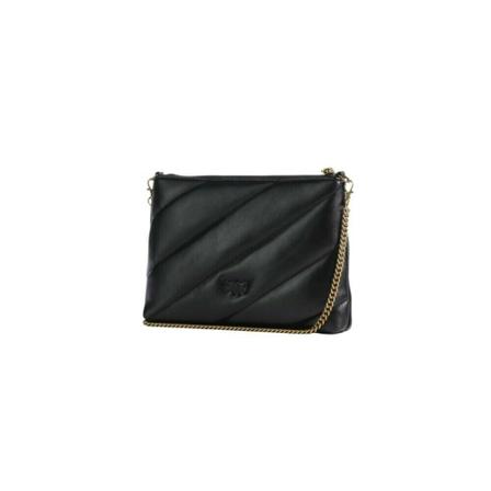 Pinko, Cross Body Bags Zwart, Dames, Maat:ONE Size