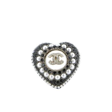 Chanel Vintage, Pre-owned Metal chanel-jewelry Geel, Dames, Maat:ONE Size