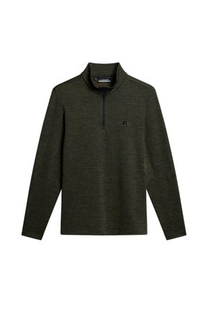 J.Lindeberg - Golf - Destry Quarter Zip Mid Layer - Green - Man - XXL