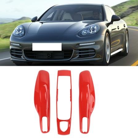 Avaimen kotelokuori suojus auton muokkaukseen korvaamaan Panamera Cayenne MACAN Boxster Cayman 911 718 Oranssin