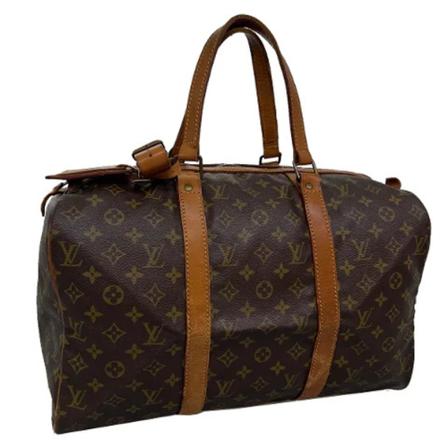Louis Vuitton Vintage, Pre-owned Canvas travel-bags Bruin, Dames, Maat:ONE Size