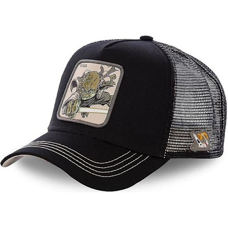 Star Wars Anime Patch Baseball Cap Mænds Kvinders Trucker Hat Udendørs Sports Casual Sol Visor Mesh Caps Unisex(YODA)