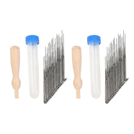 (pow yeah!) Filtenåle DIY Materiale Fremstilling Uldfilt Værktøj Tilbehør Broderitilbehør