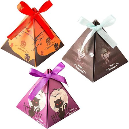30 st Halloween presentförpackning, halloween papperspresentförpackning Halloween godis