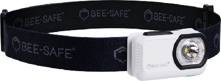 Bee Safe Led Headlight USB Bright head lamps White OneSize