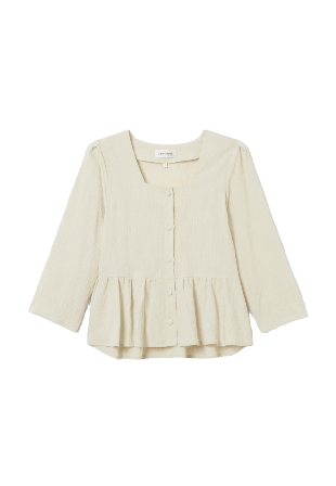 Carin Wester Blus AKIKO Blusar Vit 38