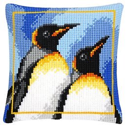 Broderipakke Pute Keiserpingviner - Vervaco