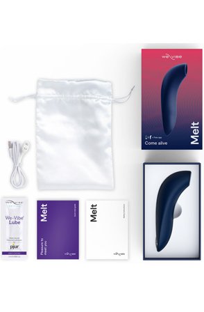 Kjøp We-Vibe Melt Blue - App-kontrollert klitorisstimulator | God pris