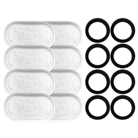 Kattevandfontæne, 3,2 l kattefontæne, automatisk vanddispenser til hunde med LED-lys og cirkulation