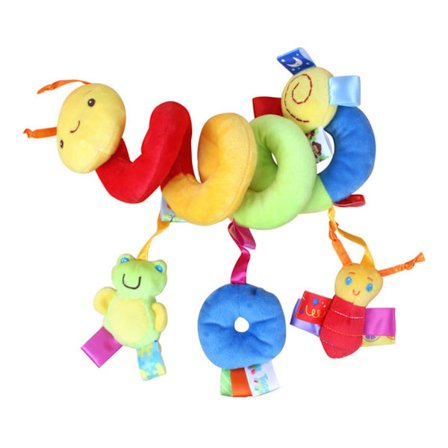 Baby Hængende Bilsædelegetøj Plys Aktivitets Hængende Barnevogne Legetøj Til Nyfødte Rejseaktivitetslegetøj A