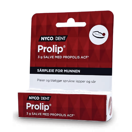 Nycodent Prolip salve med Propolis, 3 g