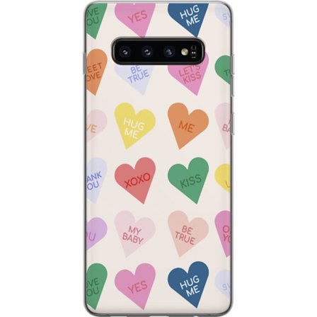 Kompatibelt Mobilskal till Samsung Samsung Galaxy S10 CandyHearts