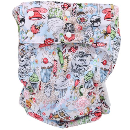 Tygblöjor för vuxna Läcksäkra Återanvändbara Pocketblöjor för Äldre Funktionshindrade Inkontinenta Personer (A52)