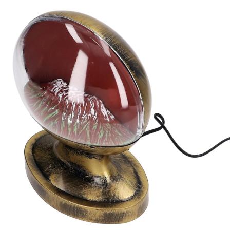 Volcano Maisema Lamppu Retro Kirkas Pinta Tekstuuri Volcano Laava Lamp Sisustus Tieteellinen Opetuslelu Eu Plug 220v