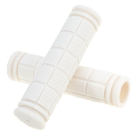 1 Par Håndtag Cykel Gummi HVID