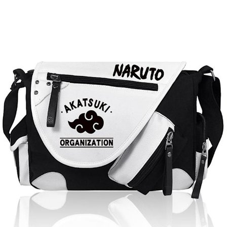 Naruto Anime Peripheral Bags Backpacks Men's and Women's Shoulder Bags Contrasting Color Satchels