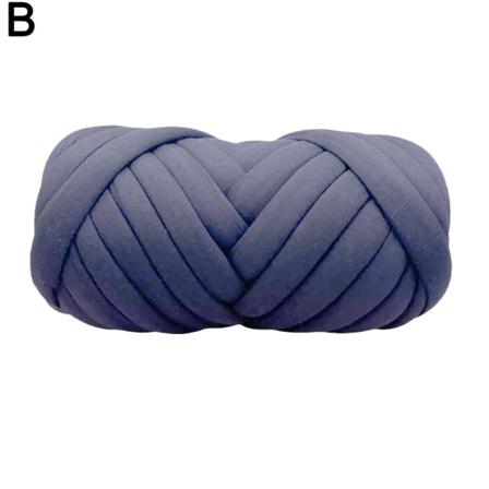 Bulky Chunky Wool Garn Supermjuk Armstickning Roving Crochet Bl