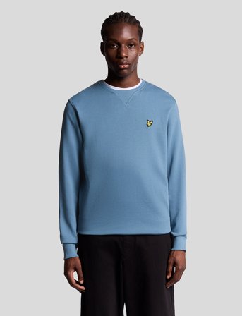 Lyle & Scott Crew Neck Sweatshirt - Blue - XXL