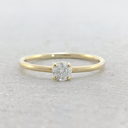 Förlovningsring Dunört, 18K rödguld 0.50 Carat - Förlovning- och vigselringar