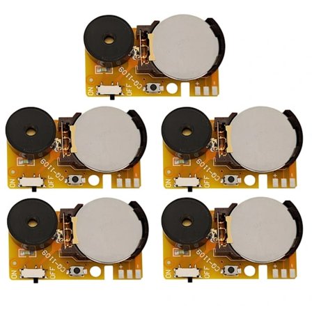 Joke Sound Machine Sjov Praktisk Joke Artikel Legetøj Klæbrig Lille Joke Gadget Gag Gave til Voksne Gul Yellow 5 stk