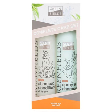 Greenfields Hundschampo och spray set complete 2x250 ml