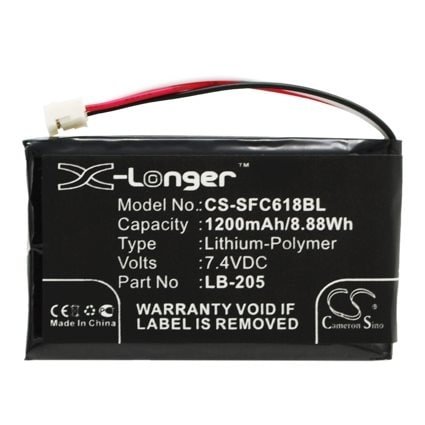 Akku Maksupääte Safescan 6185, 6165 G3, 6175 -laitteisiin