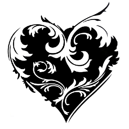 Väggdekor - Stort Hjärta