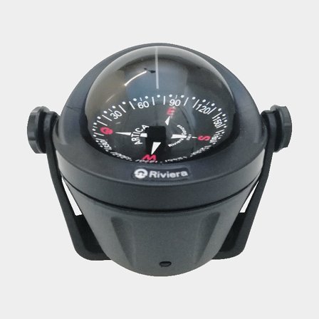 Riviera kompass m/bygel Artica 2¾", svart