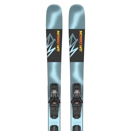Salomon - Unisex-skipakke til freestyle Qst Spark (and M10) - Aquatic / Flame Orange