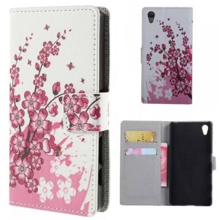 Plånboksfodral Sony Xperia Z5 Premium - Körsbärsblommor