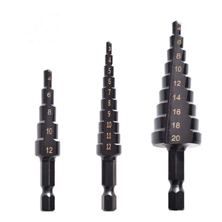 Step Drill Twist Bit Pagoda Drill