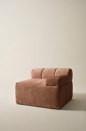 Jotex - Moduł Sofy, Prawy Pomaranczowy - DERMY - Kup Sofy modułowe firmy Jotex